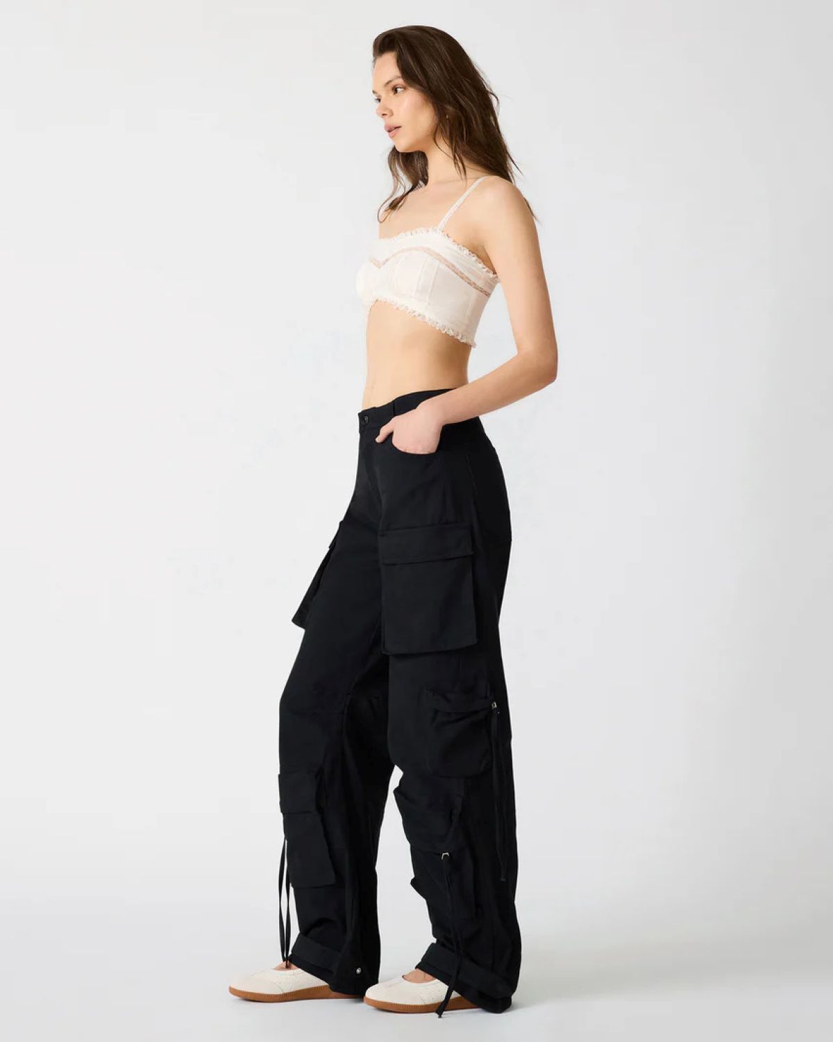 Quiet luxury edit featuring neutral bags and suede sandals