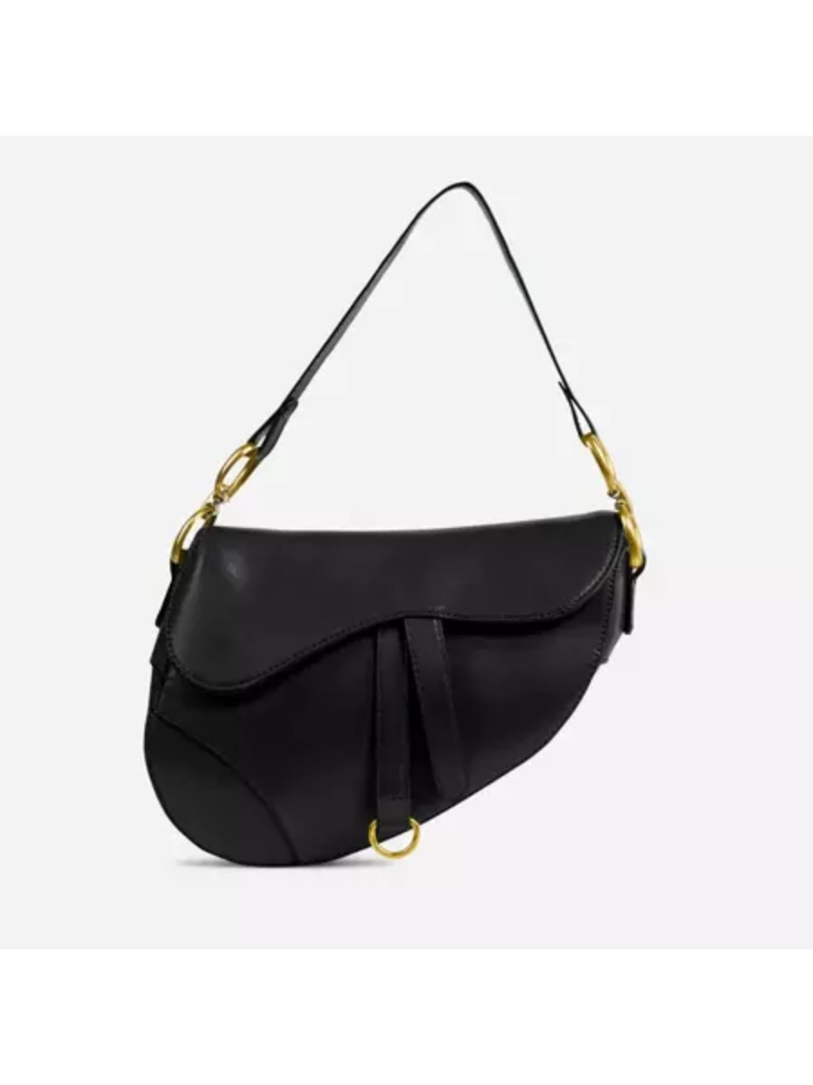 EGO Issy black saddle bag, Dior Saddle Bag dupe