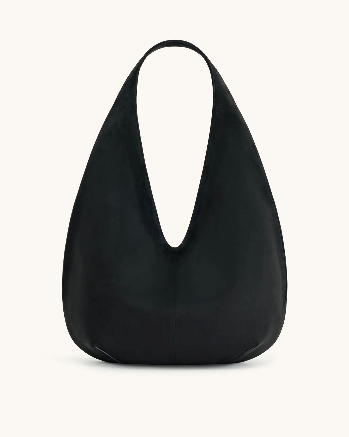 Faux suede hobo shoulder bag, Savette Florence dupe by JW PEI Dara